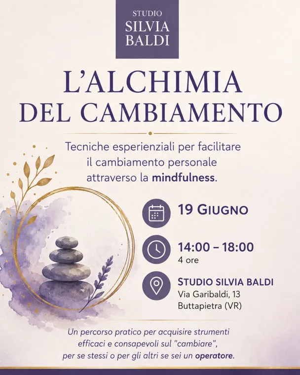 L’ALCHIMIA DEL CAMBIAMENTO. Corso Esperienziale.