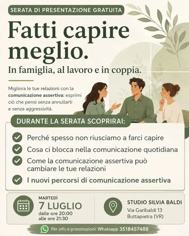 FATTI CAPIRE MEGLIO. In famiglia, al lavoro e in coppia.