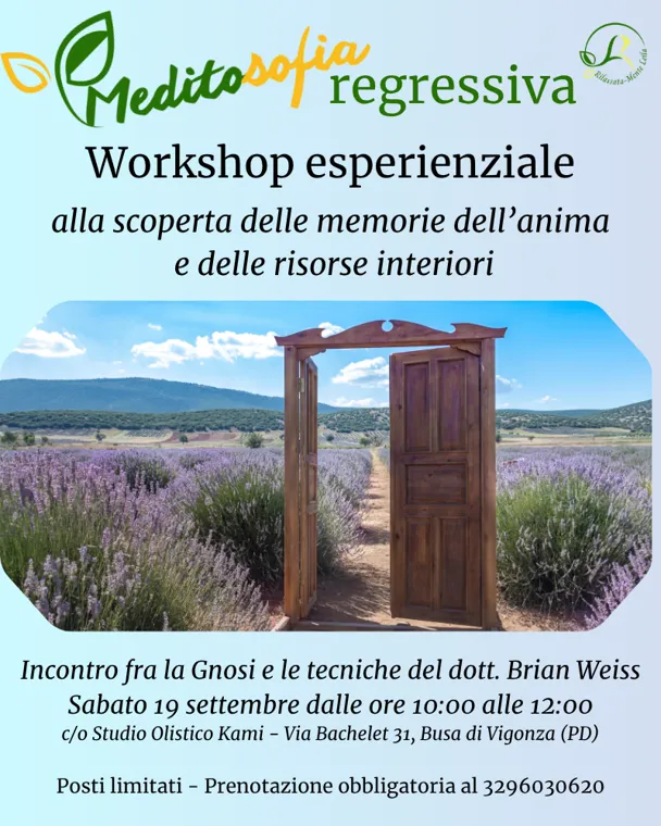 Meditosofia Regressiva - Le memorie dell'anima a Padova 