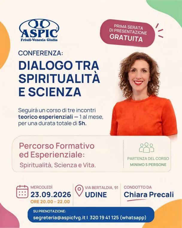 DIALOGO TRA SPIRITUALITÀ E SCIENZA 
