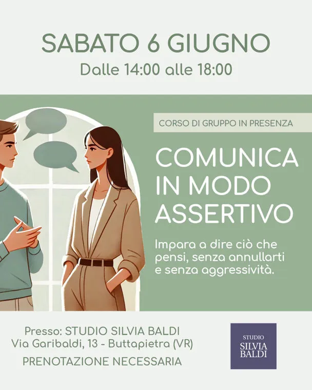 COMUNICA IN MODO ASSERTIVO. Corso in Presenza.