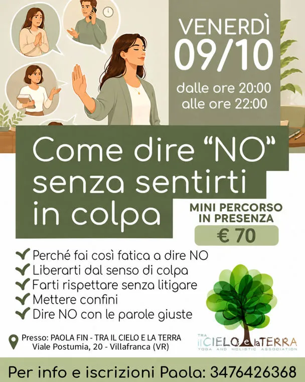 COME DIRE "NO" SENZA SENTIRTI IN COLPA