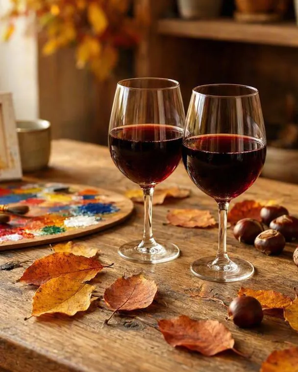 PAINT AND SIP - TAVOLOZZA D'AUTUNNO