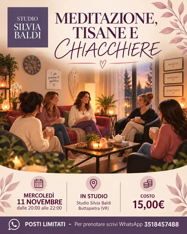 MEDITAZIONE, TISANE E CHIACCHIERE.