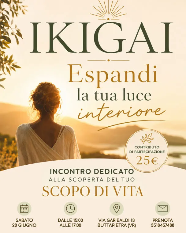 IKIGAI - Espandi la tua luce interiore