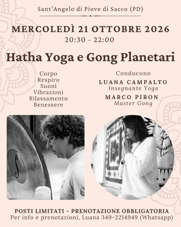 BAGNO DI GONG E YOGA