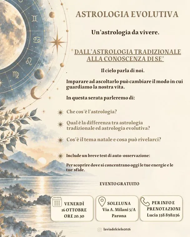 ASTROLOGIA EVOLUTIVA. Cos'è l'Astrologia Evolutiva e come ci può aiutare nella vita quotidiana?