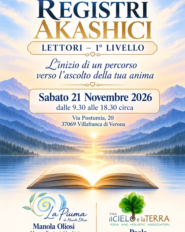 Corso Registri Akashici 1° Livello
