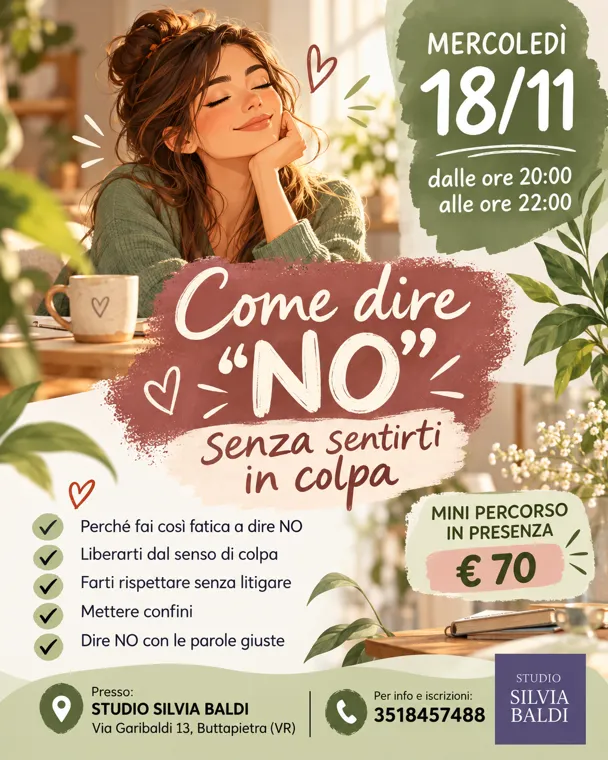 COME DIRE "NO" SENZA SENTIRTI IN COLPA