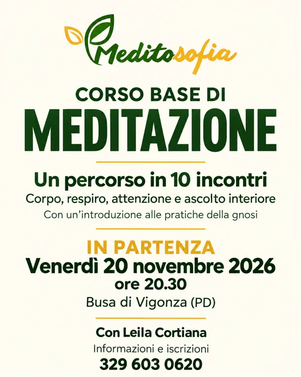 Meditosofia e gnosi corso base