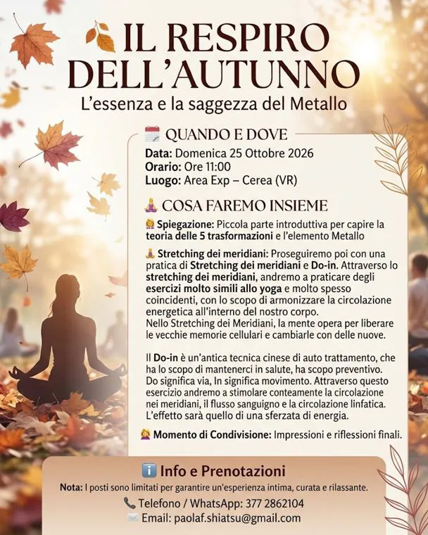 Il respiro dell'Autunno: l'essenza e la saggezza del Metallo